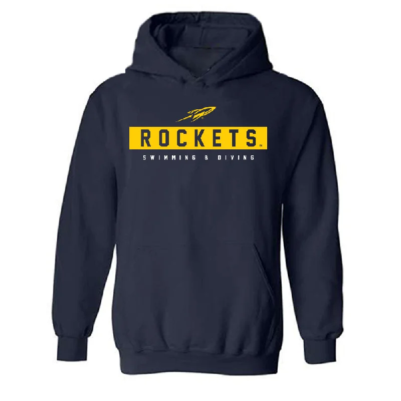 Toledo - NCAA Women's Swimming & Diving : Janne Slegers - Classic Shersey Hooded Sweatshirt Hoodie with Pastel Soft Subtle