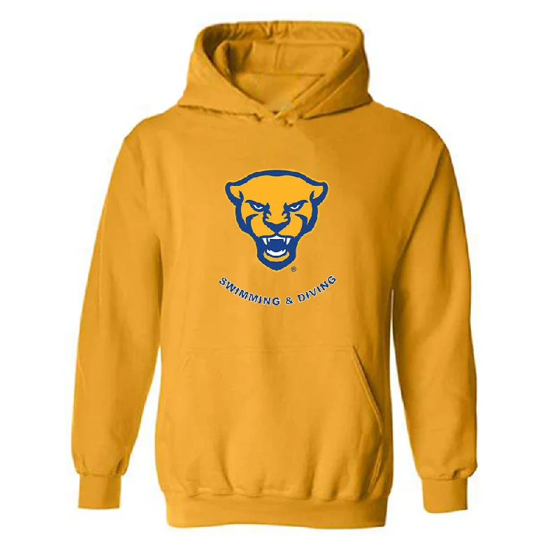 Pittsburgh - NCAA Women's Swimming & Diving : Jessica Strong - Classic Shersey Hooded Sweatshirt Graphic Hoodie Design Print