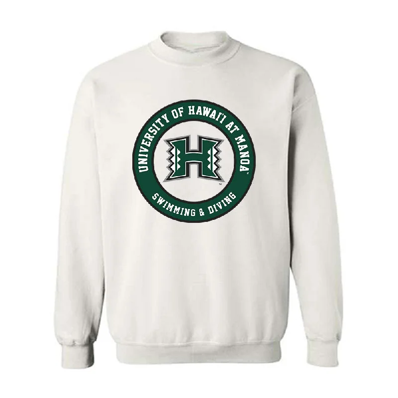 Hawaii - NCAA Women's Swimming & Diving : Camille Radosavljevic - Classic Fashion Shersey Crewneck Sweatshirt Hoodie with Toggle Buttons Decorative Unique