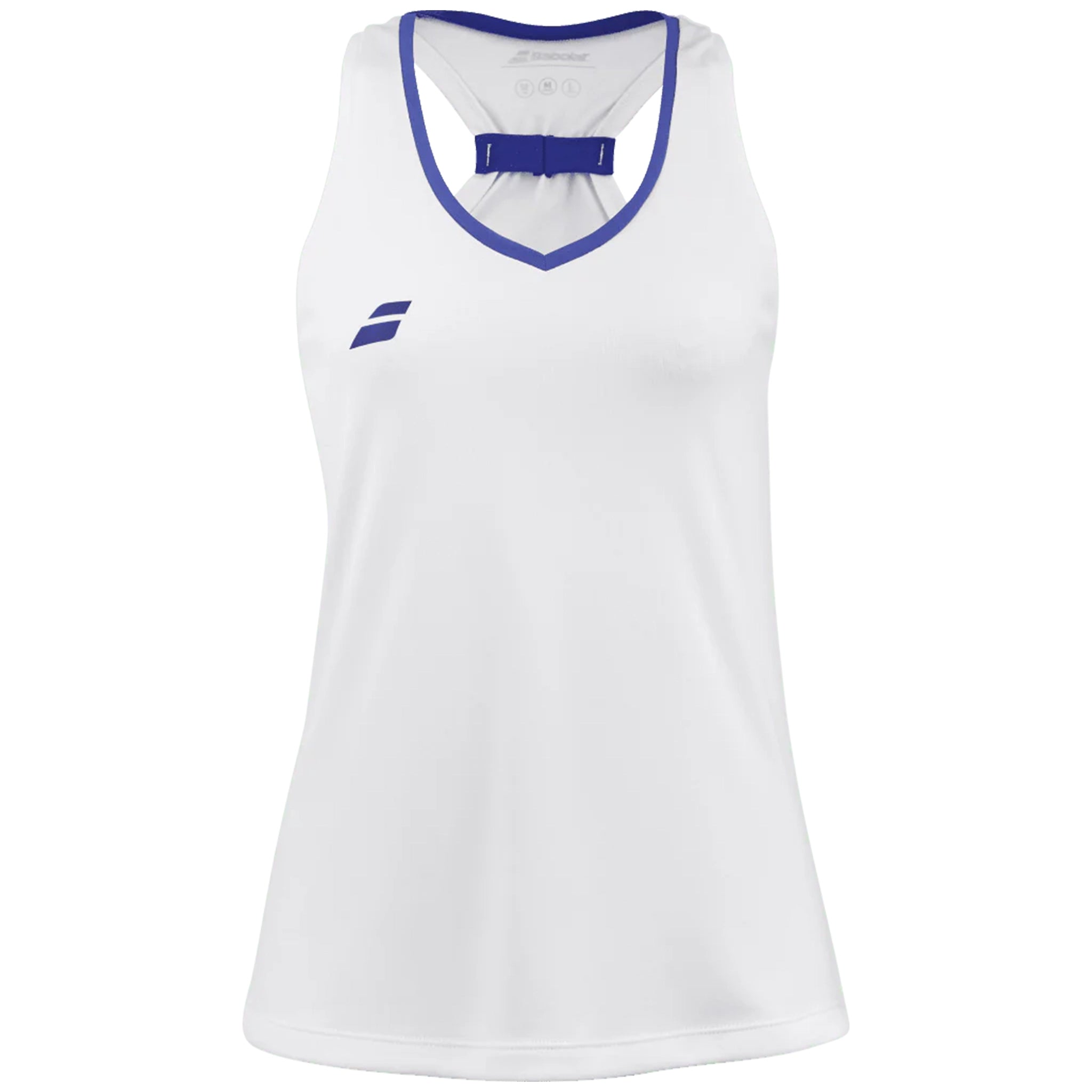 Babolat Women's Play Tank Top 3WP2071-1000 scoop neck tank