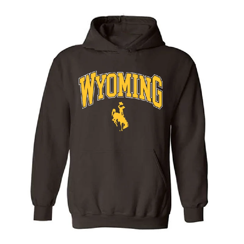 Wyoming - NCAA Women's Swimming & Diving : Gabriella Haigler - Classic Shersey Hooded Sweatshirt Hoodie with Hem Lace Feminine Delicate