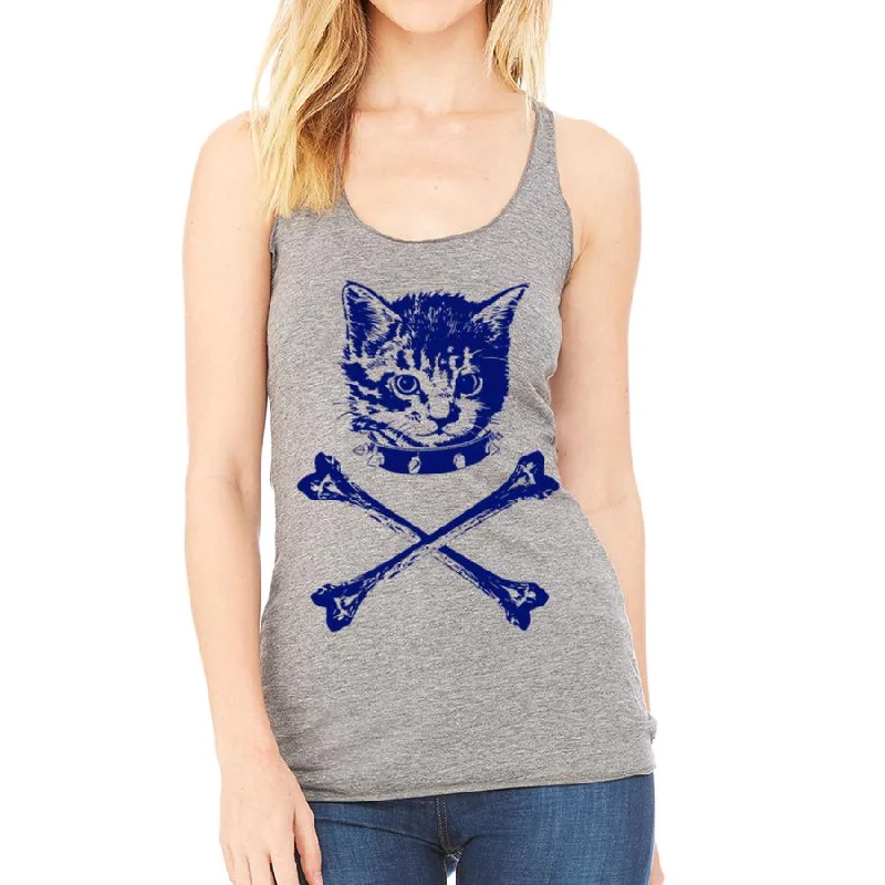 Danger Kitty Tank Top sage tank top