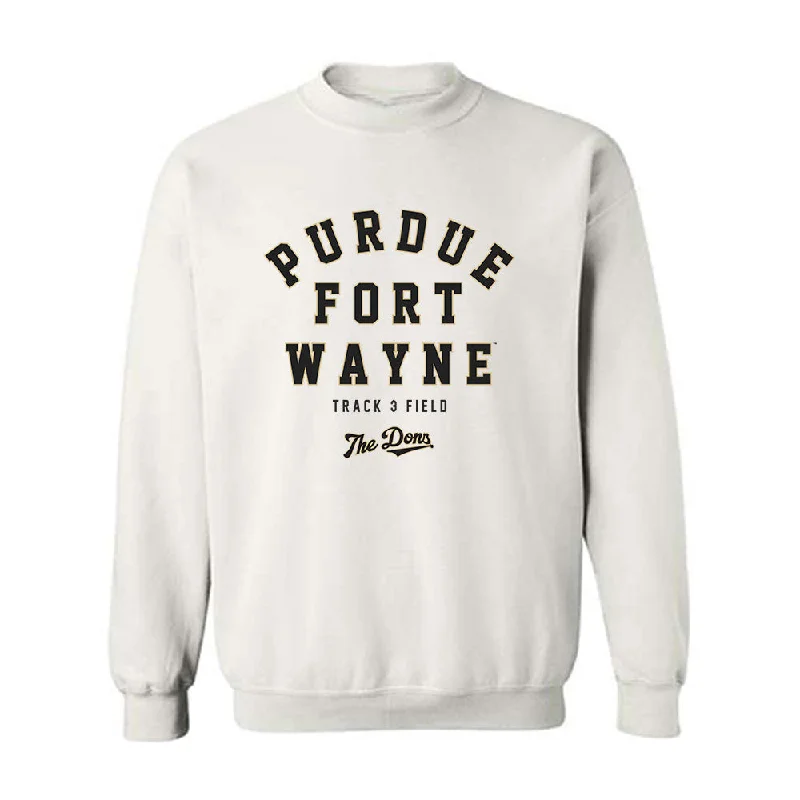 PFW - NCAA Women's Track & Field : Scout Warner - Classic Shersey Crewneck Sweatshirt Cotton Hoodie Fleece Lining Warmth