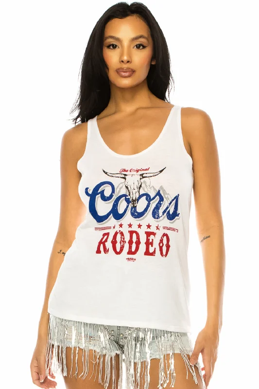 ORIGINAL COORS RODEO TANK TOP seamless tank top