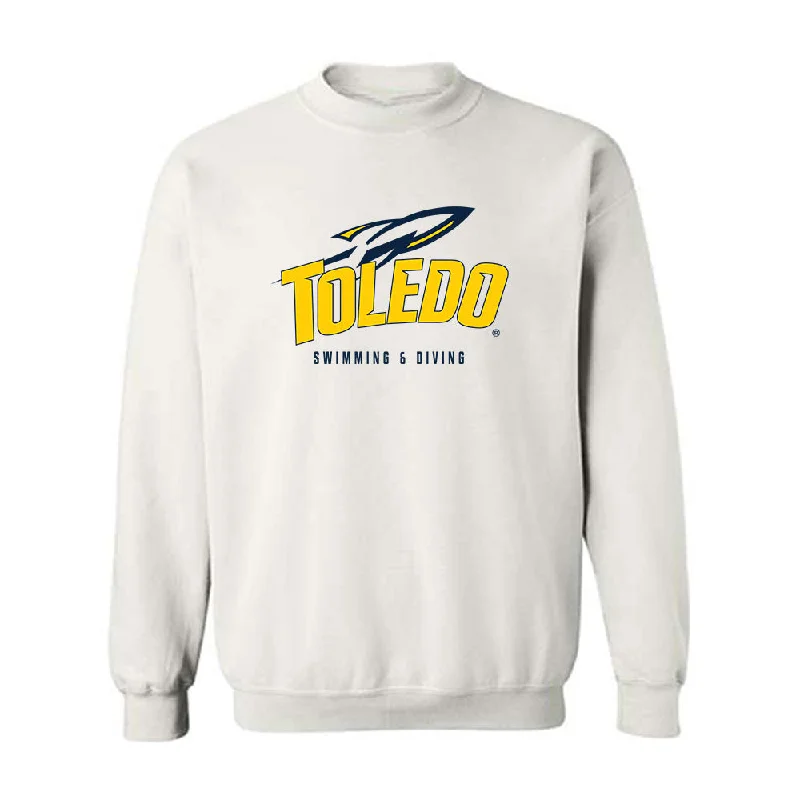 Toledo - NCAA Women's Swimming & Diving : Janne Slegers - Crewneck Sweatshirt Hoodie with Contrast Stitching Detailed Premium