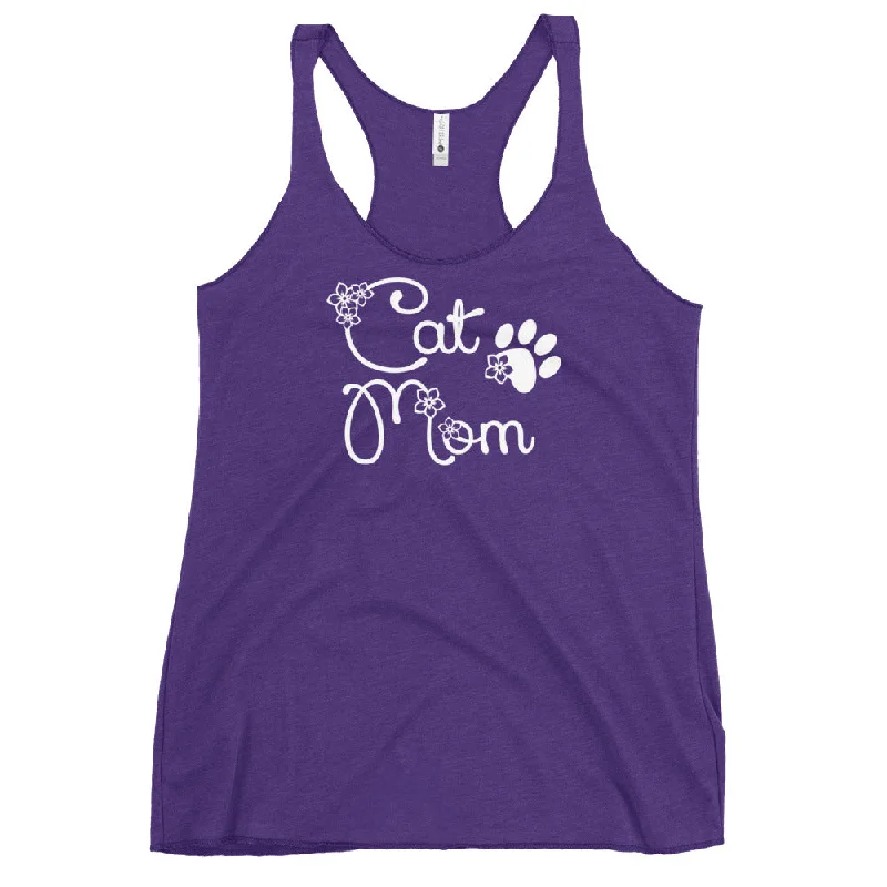 Cat Mom Tank off shoulder tank