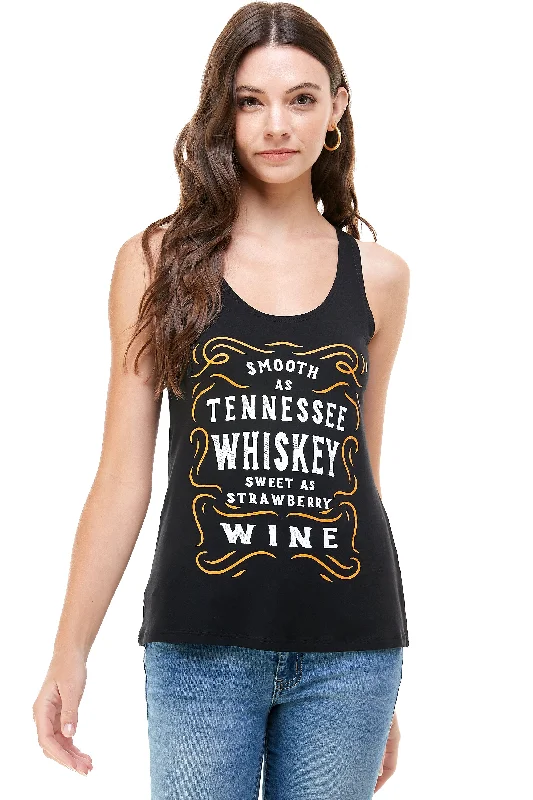 SMOOTH AS TENNESSEE WHISKEY TANK TOP cute tank top