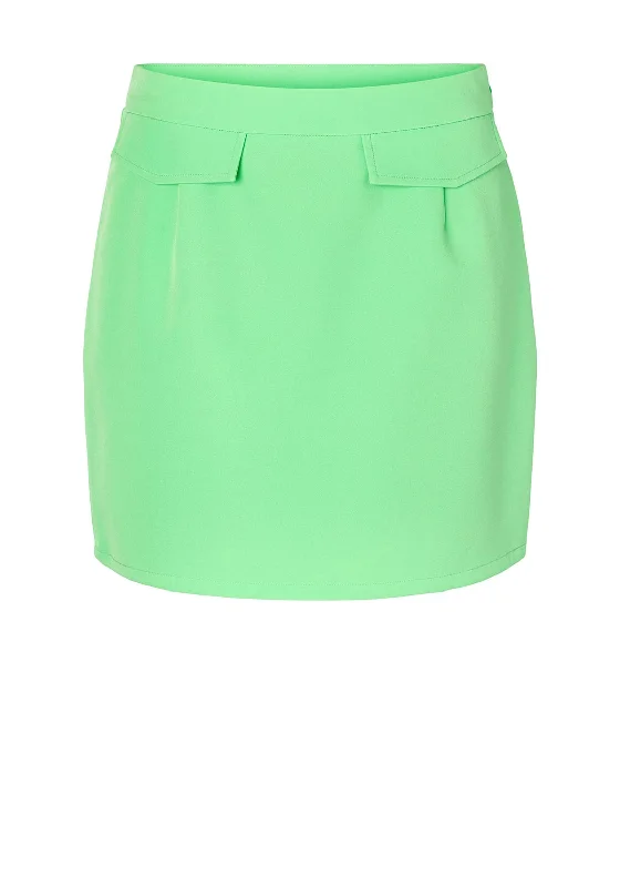 Noisy May Thea Faux Pocket Mini Skirt, Spring Bouquet mini skirt trendy