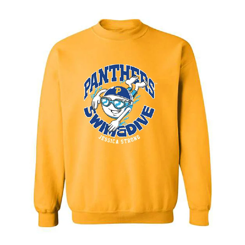 Pittsburgh - NCAA Women's Swimming & Diving : Jessica Strong - Fashion Shersey Crewneck Sweatshirt Oversized Hoodie Comfort Casual