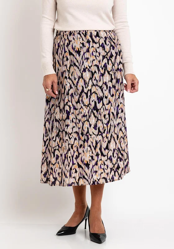 Gerry Weber Print Midi Skirt, Multi lace skirt romantic