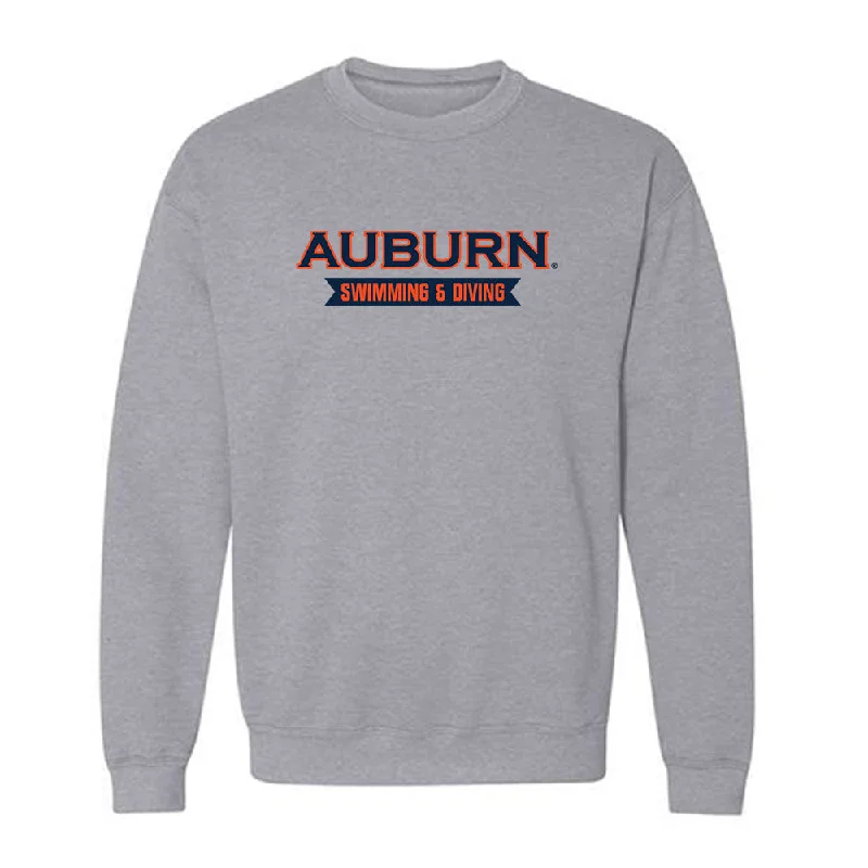 Auburn - NCAA Women's Swimming & Diving : Maggie Gholston - Crewneck Sweatshirt Generic Shersey Hoodie with Thumb Holes Functional Cozy