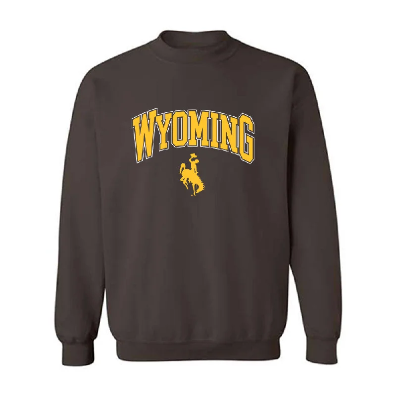 Wyoming - NCAA Women's Swimming & Diving : Gabriella Haigler - Classic Shersey Crewneck Sweatshirt Hoodie with Back Slit Movement Comfort