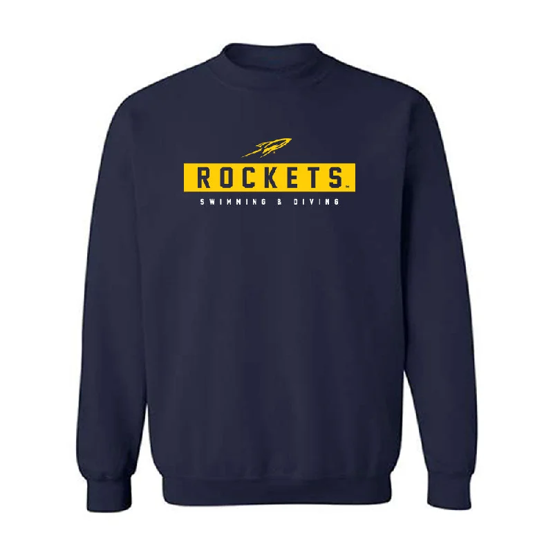 Toledo - NCAA Women's Swimming & Diving : Janne Slegers - Classic Shersey Crewneck Sweatshirt Hoodie with Earth Tones Natural Calm