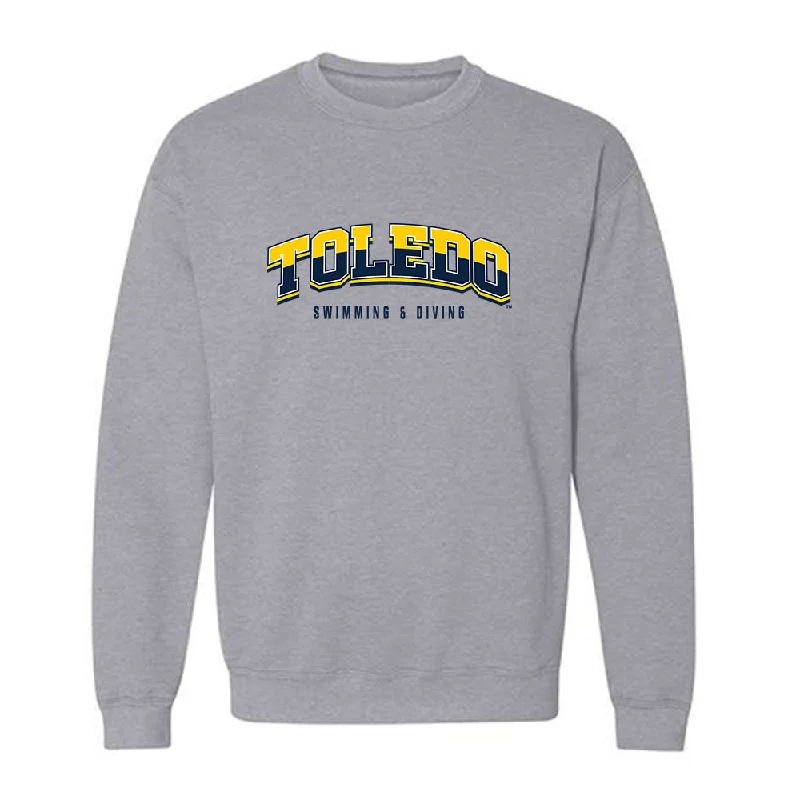 Toledo - NCAA Women's Swimming & Diving : Janne Slegers - Crewneck Sweatshirt Hoodie with Sequins Glamorous Eye-catching