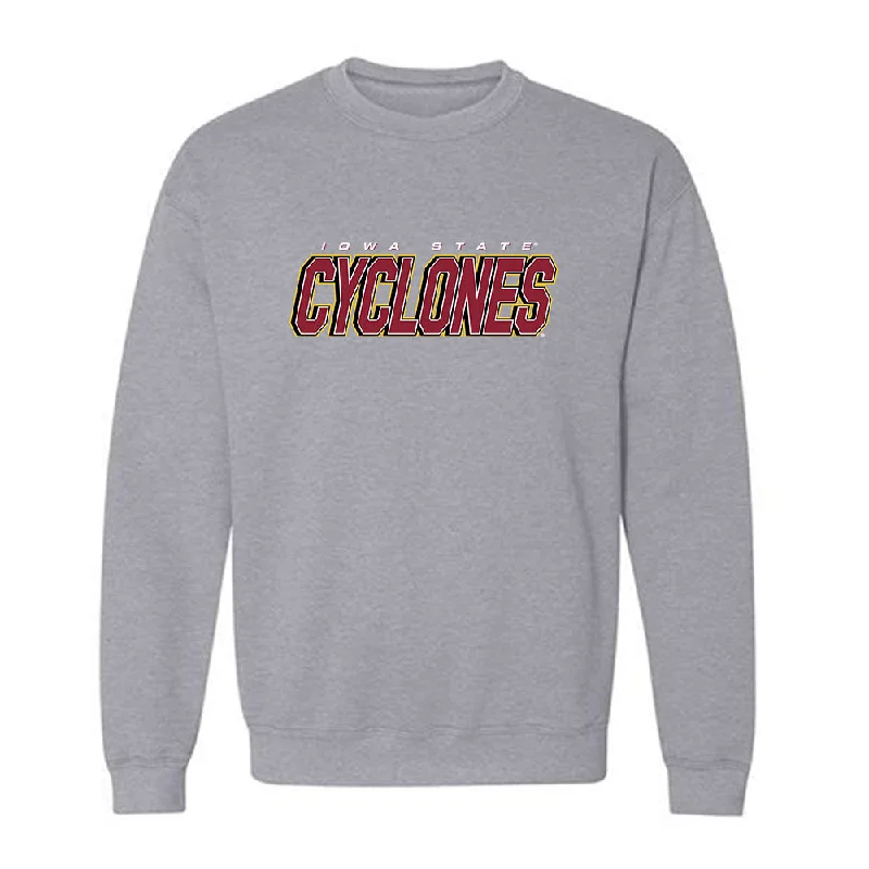 Iowa State - NCAA Women's Track & Field : Kailynn Gubbels - Classic Shersey Crewneck Sweatshirt Hoodie with Cropped Fit Short Trendy