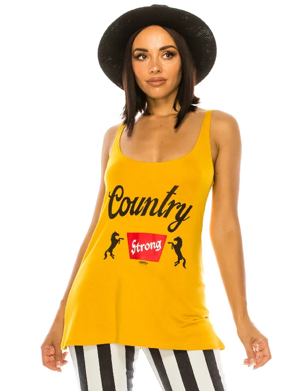 ORIGINAL BANQUET COUNTRY STRONG TANK gym tank top