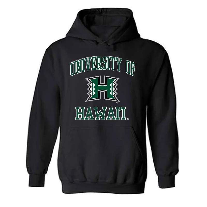 Hawaii - NCAA Women's Swimming & Diving : Camille Radosavljevic - Classic Shersey Hooded Sweatshirt Hoodie with Elastic Waist Stretchable Comfortable