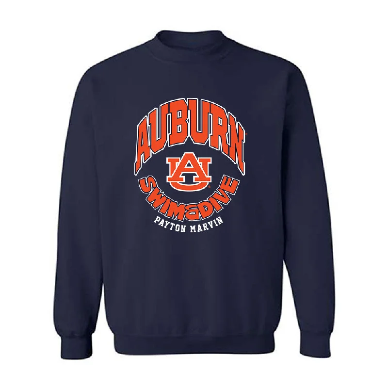 Auburn - NCAA Women's Swimming & Diving : Payton Marvin - Crewneck Sweatshirt Fashion Shersey Hoodie with Oversized Fit Loose Comfortable