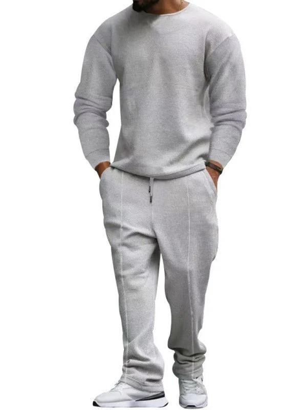 Casual Sweatshirt Loose Men Tracksuit Hoodie with Fur Luxurious Winter