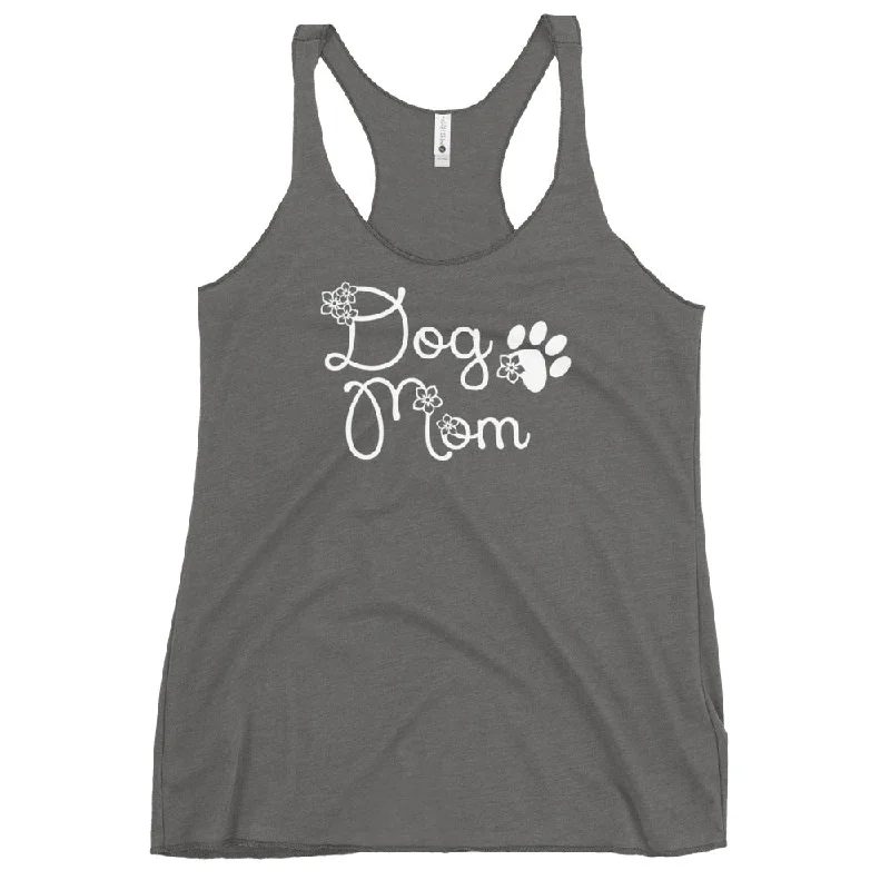 Dog Mom Tank cold shoulder tank