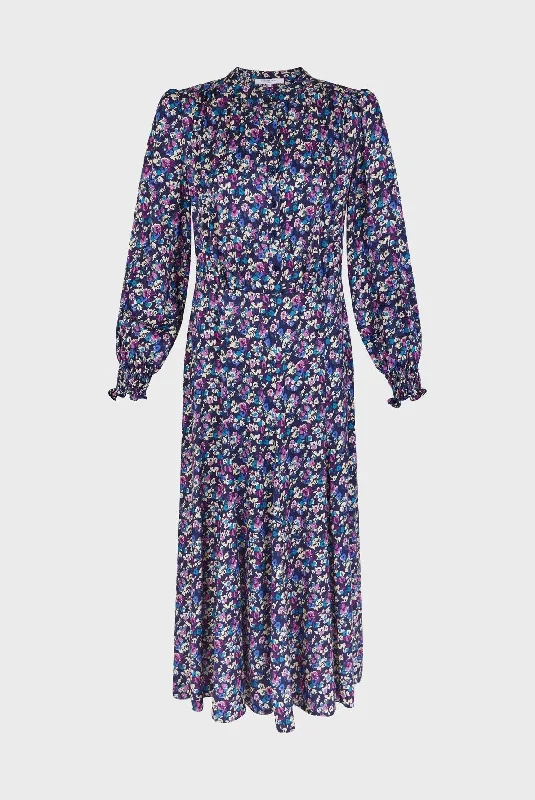 Dress Samira Dar40a172 Navy Tunics Yoga stretchy