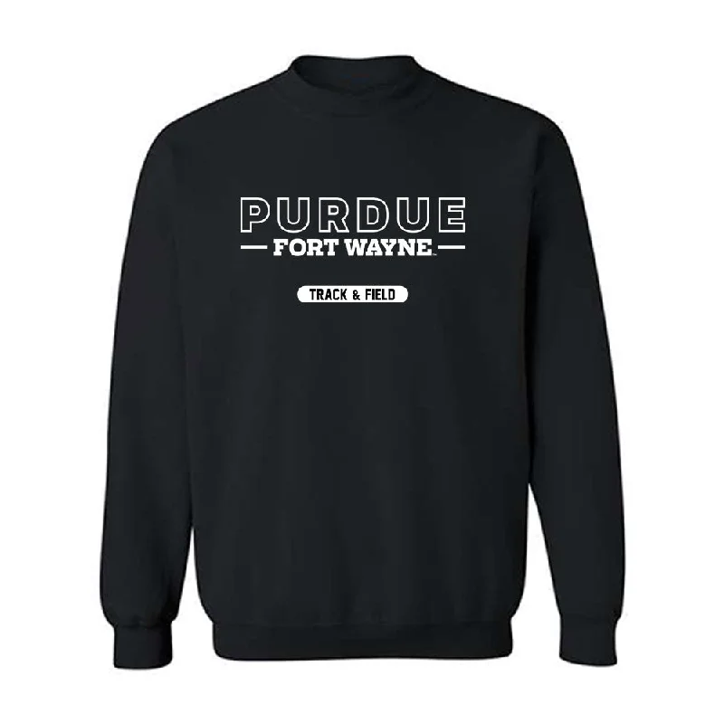 PFW - NCAA Women's Track & Field : Scout Warner - Classic Fashion Shersey Crewneck Sweatshirt Hoodie with Velcro Closure Adjustable Secure