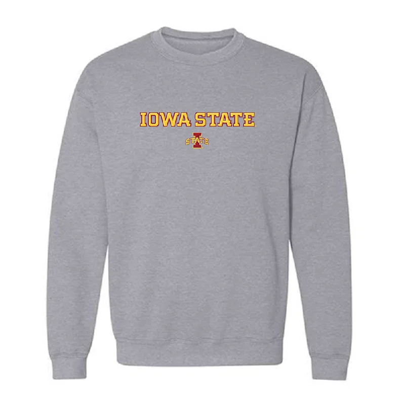 Iowa State - NCAA Women's Track & Field : Kailynn Gubbels - Classic Shersey Crewneck Sweatshirt Hoodie with Frayed Bohemian Relaxed