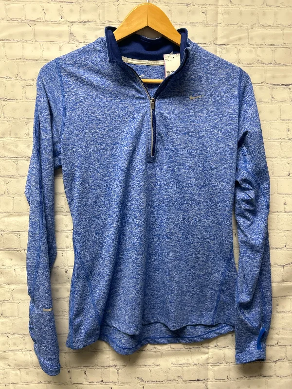 Size Medium Ladies Blue Nike Pullover One Shoulder Top