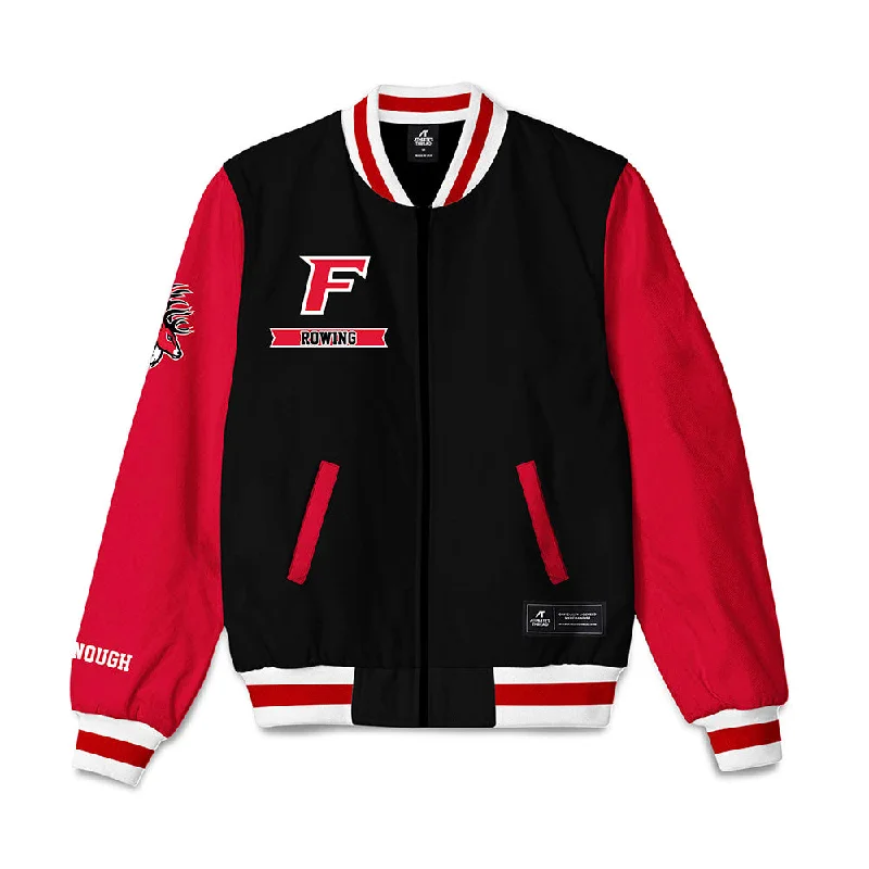 Fairfield - NCAA Women's Rowing : Grace McDonough - Bomber Jacket Cotton Jacket Linen Jacket Terry Jacket