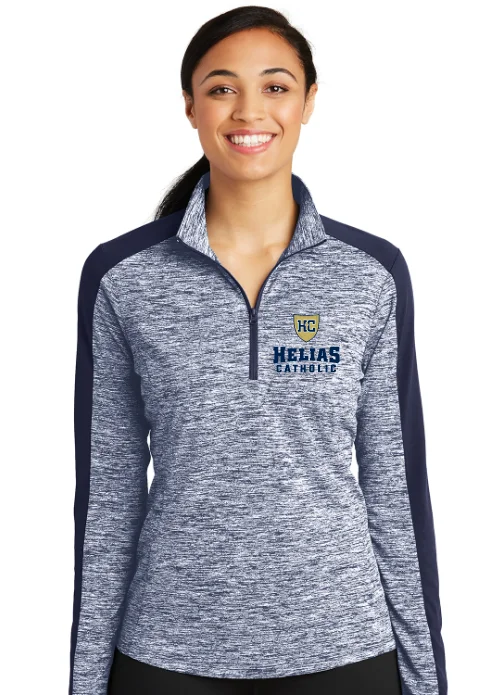 Women's SportTek 1/4 Zip Pullover Zipper Front Cardigan