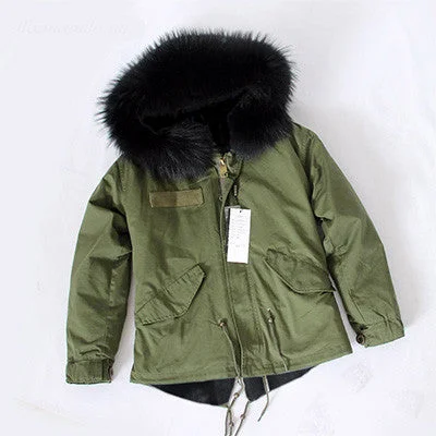 Greenparka black fur