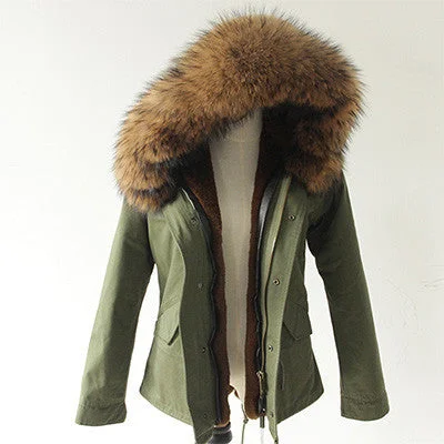 Greenparka brown fur