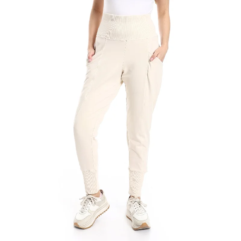 Elastic Waist Trousers - Merch Trousers cozy comfortable