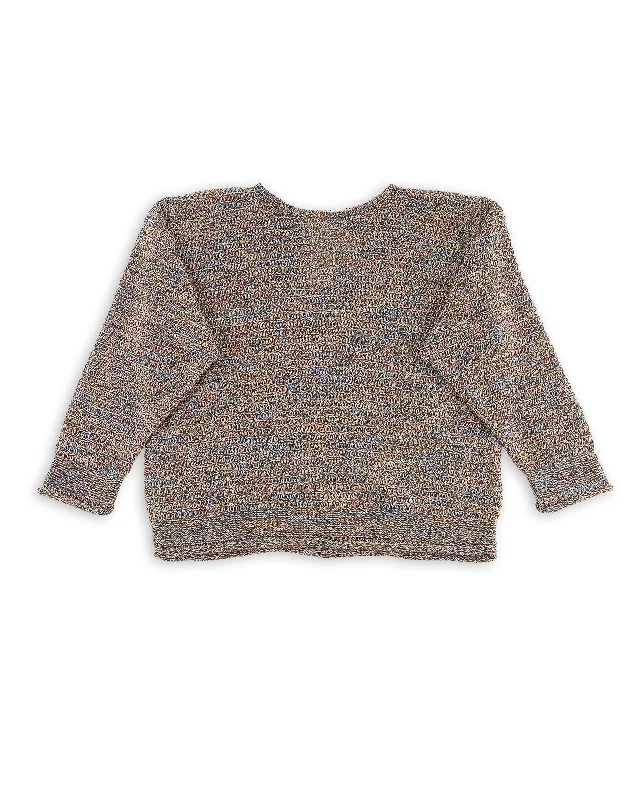 Cotton Wrap Stitches Boat Neck Pullover - Galaxy 10 Crew Neck Wool