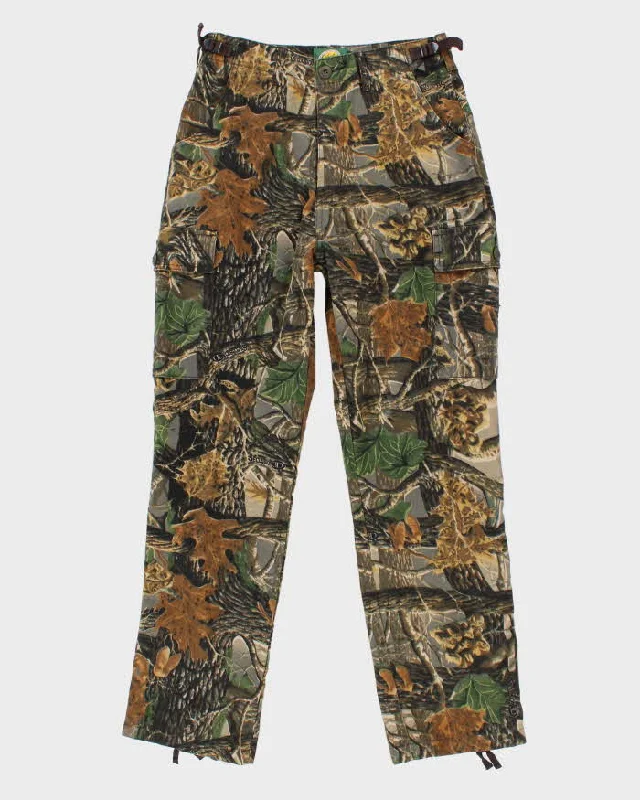 Womens Cabelas Camouflage Utility Trousers - W32 L28 Trousers stylish modern