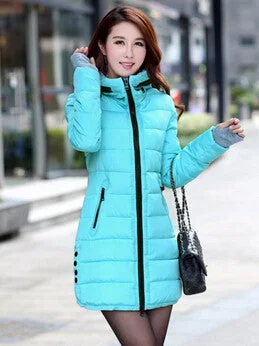 blue winter jacket