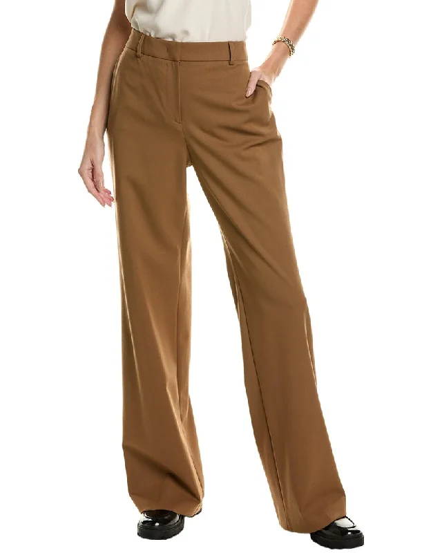 Alberta Ferretti Wool-Blend Trouser Trousers Office Stylish