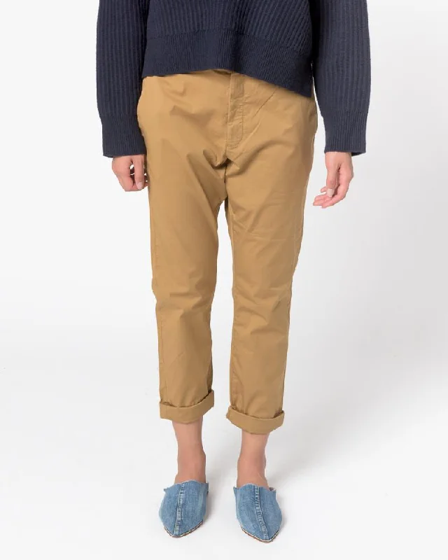 News Trouser in Dark Yellow Trousers chic elegant