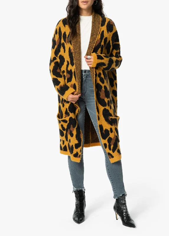 LEOPARD CARDIGAN Stylish Fashionable Trendy