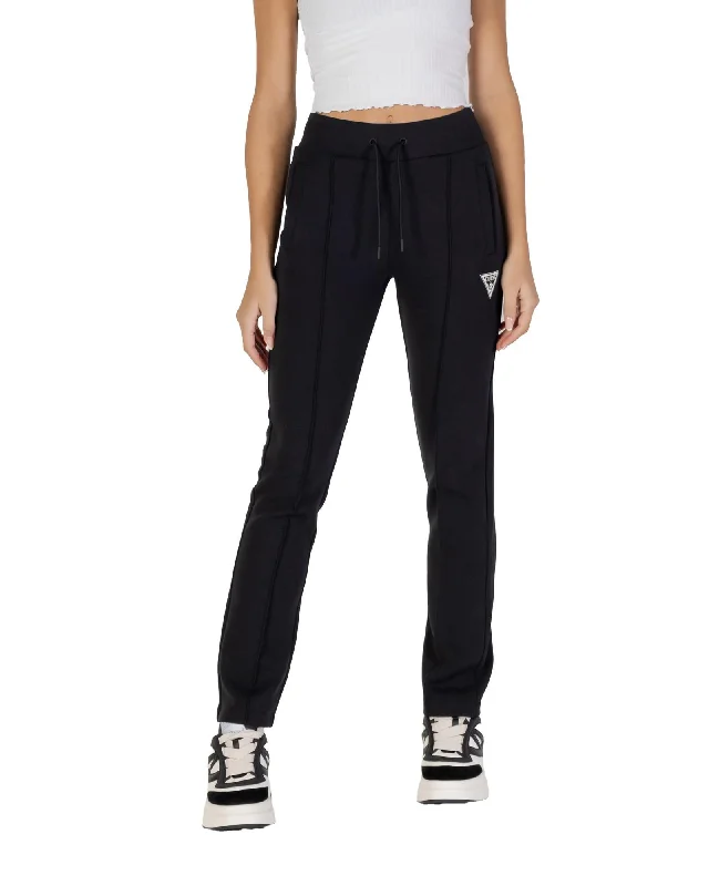 Guess Active Lace-Up Front Pocket Trousers with Cotton Blend Trousers Harem Relaxed Fit