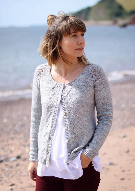 Margot Cardigan, Along Avec Anna. Printed Knitting Pattern Seamless Knitted Crochet