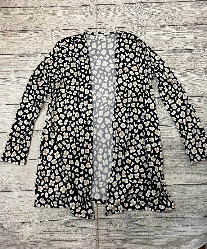 Leopard Short Cardigan Sequined Glittery Shiny