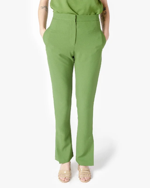 Move Trouser in Green Trousers sophisticated sleek