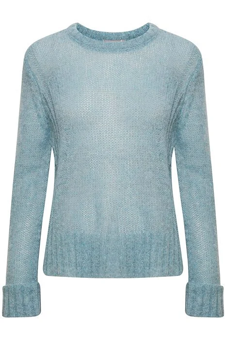 Fransa Bien Pullover Soft Wool Sweater