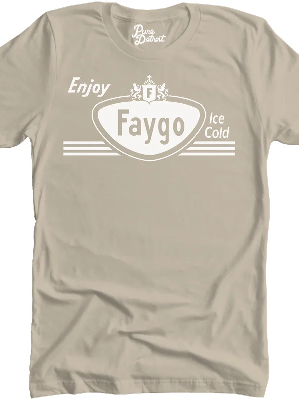 Faygo Vintage Premium Unisex T-Shirt - Creme Soda Faux Fur Fabric Real Fur Fabric Shearling Fabric