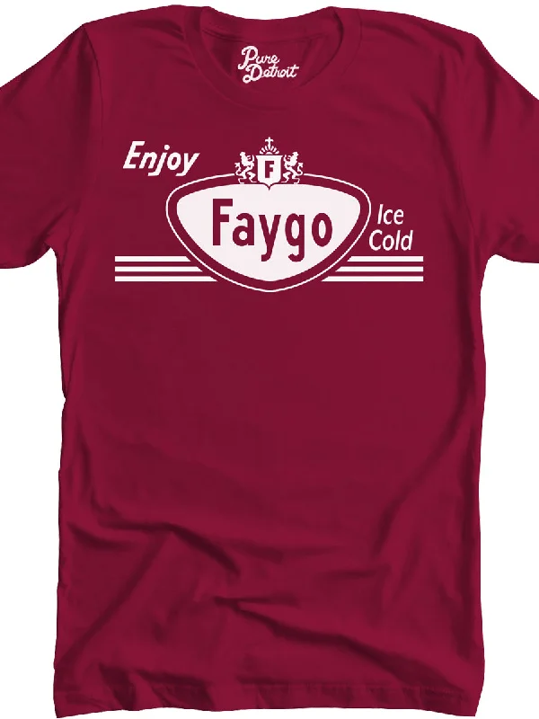 Faygo Vintage Premium Unisex T-Shirt - Rock  Rye Nylon Fabric Polyester Fabric Spandex Fabric