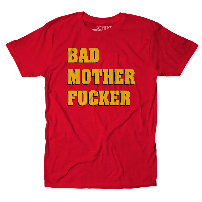 Bad Mother Unisex Tee Embroidered Appliqued Beaded