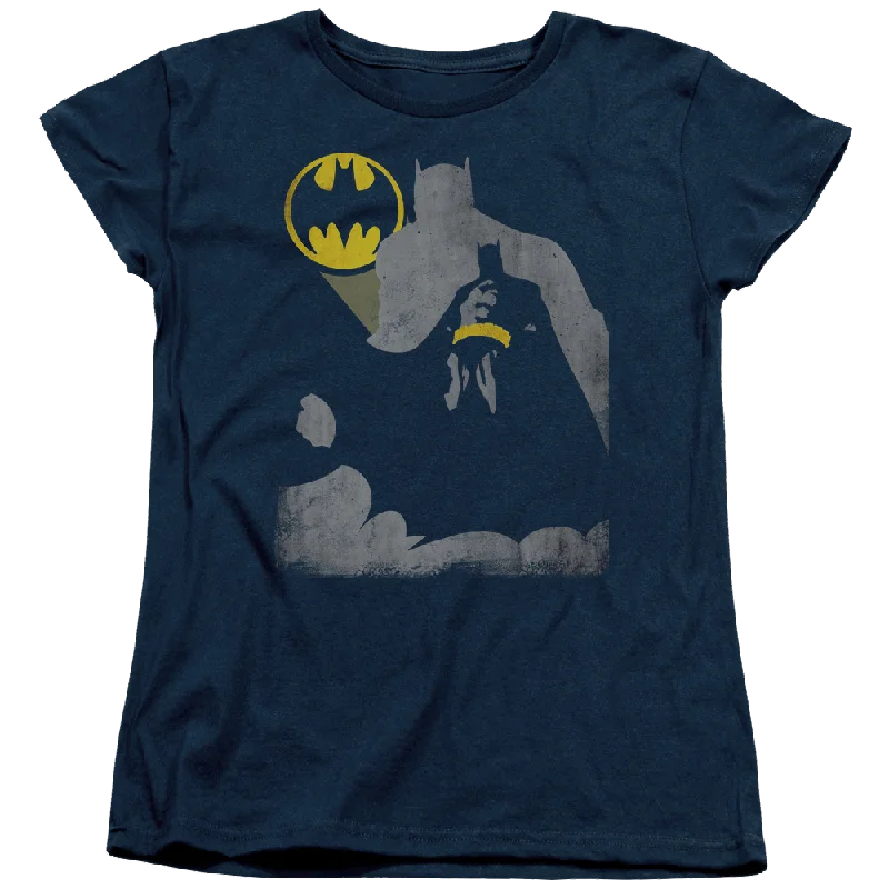 Batman Bat Knockout - Women's T-Shirt Handmade Hand-knitted Hand-woven