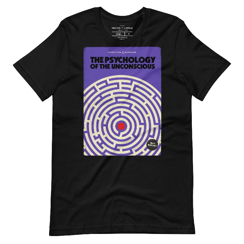 Psychology of the Unconscious Graphic Tee Hooded Caped Shawl Collar